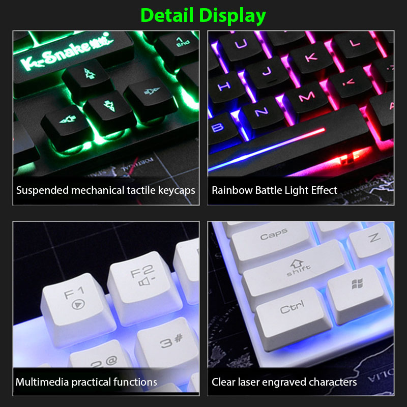 KM320 Keyboard And Mouse Set W - Gaming Keyboard And Mouse Combo Wireless ulasan dan harga