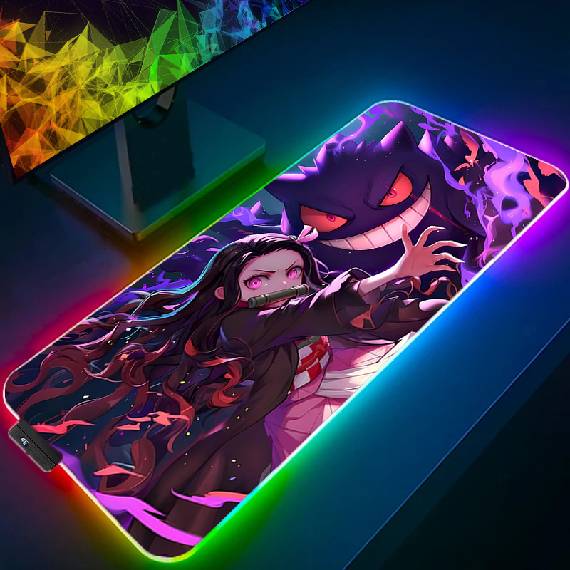 RGB Large Mouse Pad Office Des - Gaming Keyboard Top ulasan dan harga