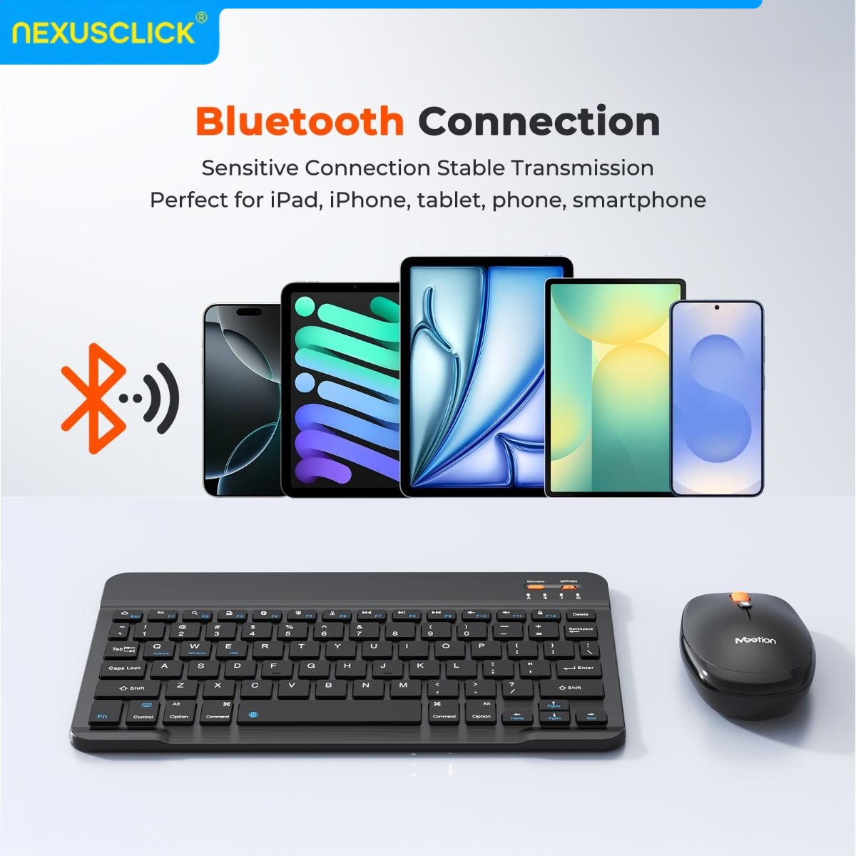 NexusClick Bluetooth Keyboard  - Gaming Keyboard And Mouse Combo Wireless ulasan dan harga