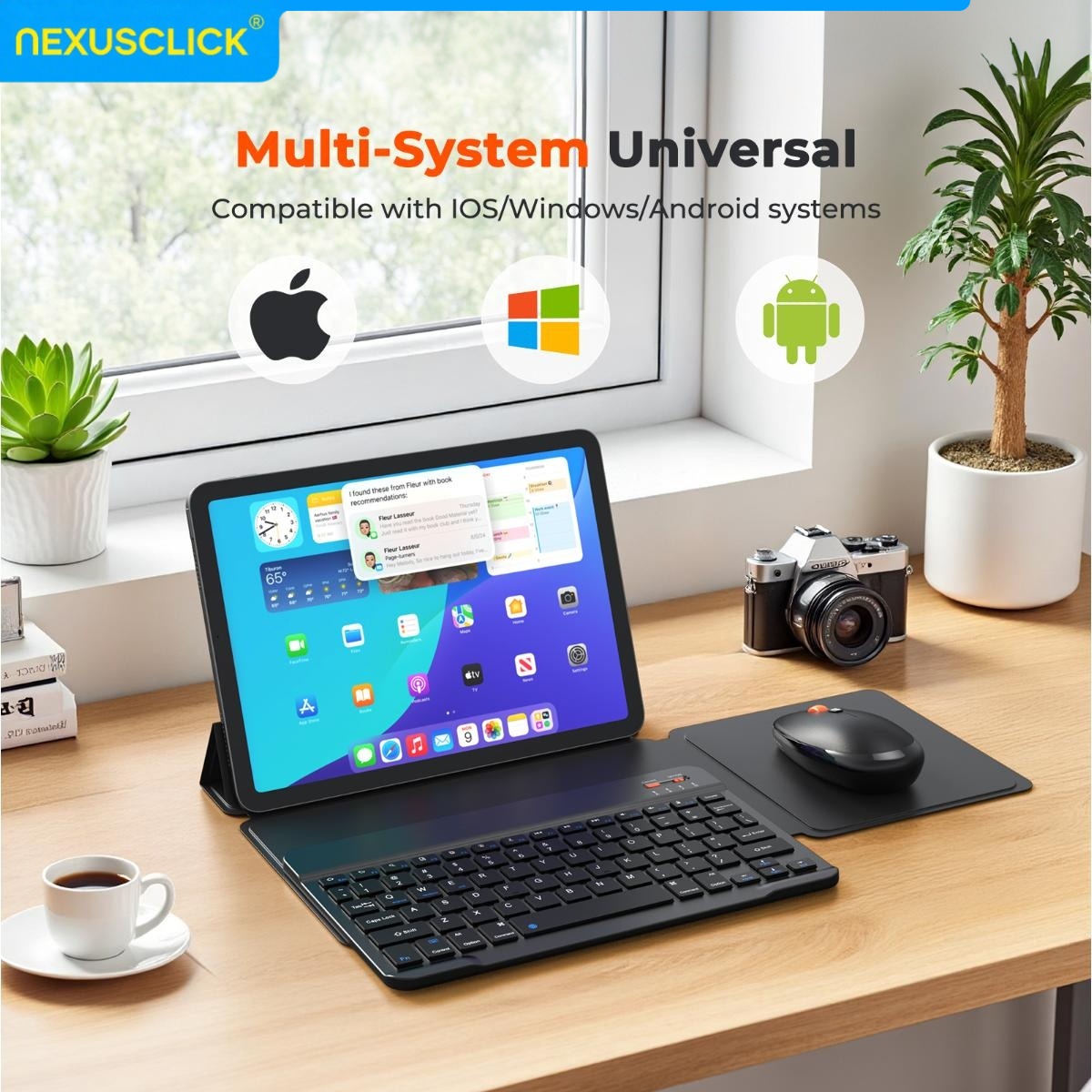 NexusClick Bluetooth Keyboard  - Gaming Keyboard And Mouse Combo Wireless ulasan dan harga