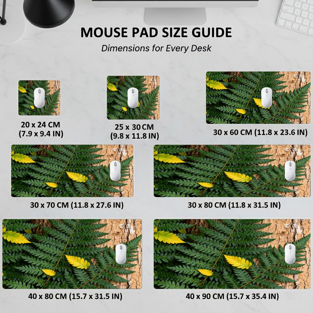 Brand Leaf Design Mouse Pad Ir - Gaming Keyboard Brand ulasan dan harga