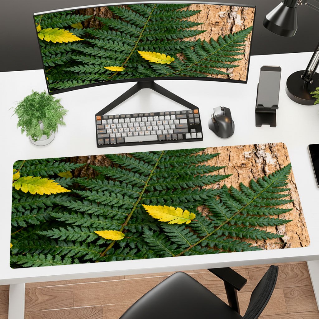 Brand Leaf Design Mouse Pad Ir - Gaming Keyboard Brand ulasan dan harga