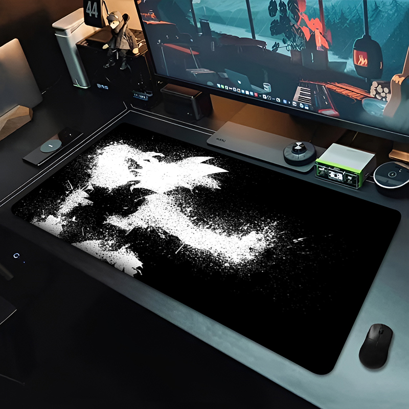 DBZ Black Anime Mouse Pad Drag - Gaming Keyboard Higround ulasan dan harga