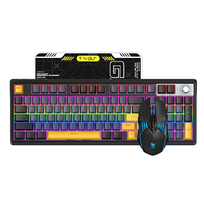 Mechanical Keyboard and Mouse  - Gaming Keyboard And Mouse Combo Wireless ulasan dan harga