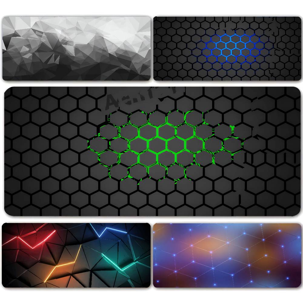 Geometric Large Mouse Pad 100x - Gaming Keyboard Higround ulasan dan harga