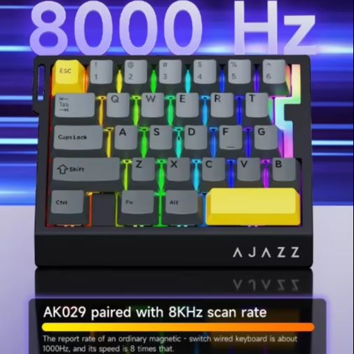 AK029 Wired One-Handed Gaming  - Gaming Keyboard Magnetic Switches ulasan dan harga