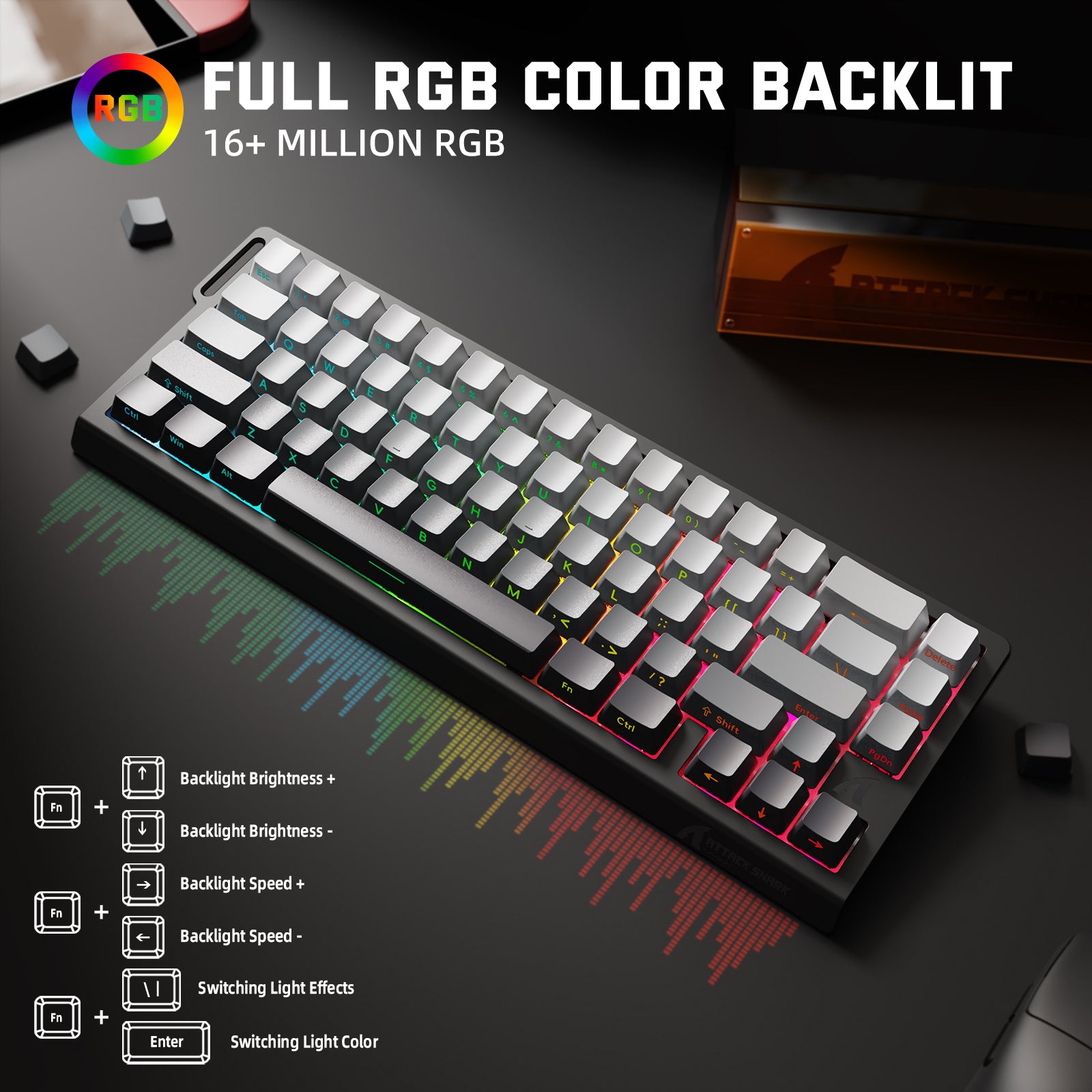 ATTACK SHARK X68 PRO X68PRO HE - Gaming Keyboard Magnetic Switches ulasan dan harga