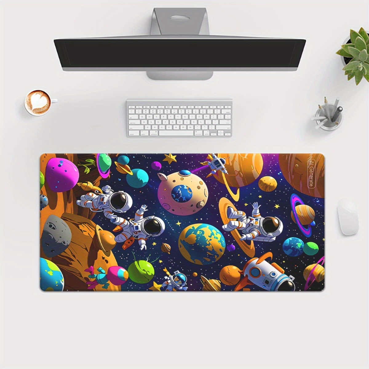Brand Astronaut HD Printed Iro - Gaming Keyboard Brand ulasan dan harga