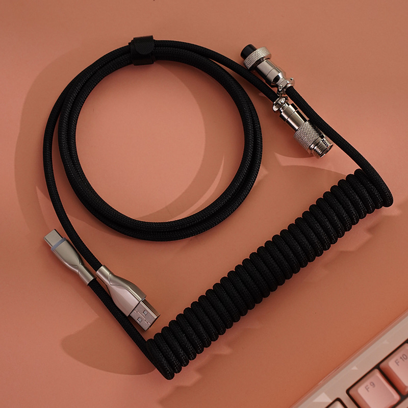 Type C USB Aviator Coiling Cab - Gaming Keyboard Brand ulasan dan harga