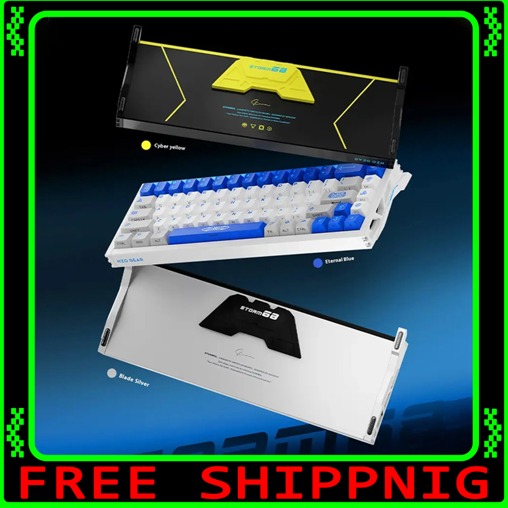NZO STORM68 Anodized Aluminum  - Gaming Keyboard Magnetic Switches ulasan dan harga