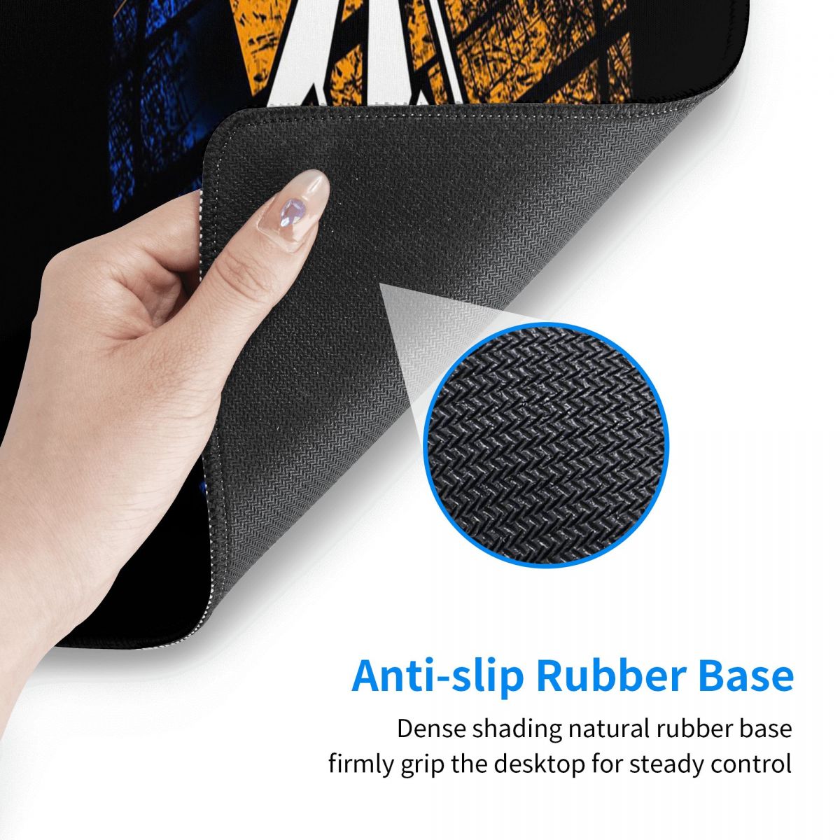 Large Mouse Pad Half Diamond V - Gaming Keyboard Half ulasan dan harga