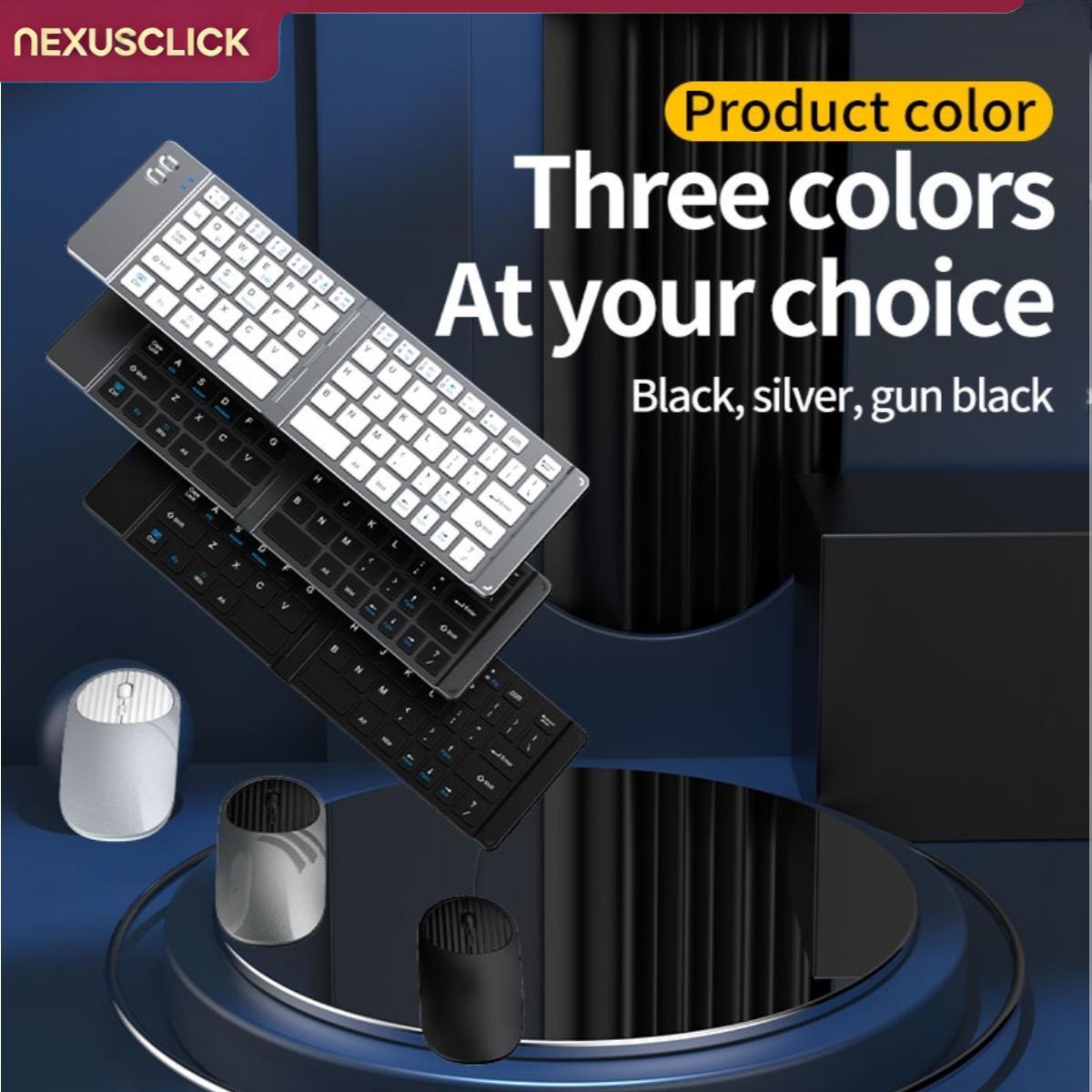 NexusClick New Mini Wireless B - Gaming Keyboard And Mouse Combo Wireless ulasan dan harga
