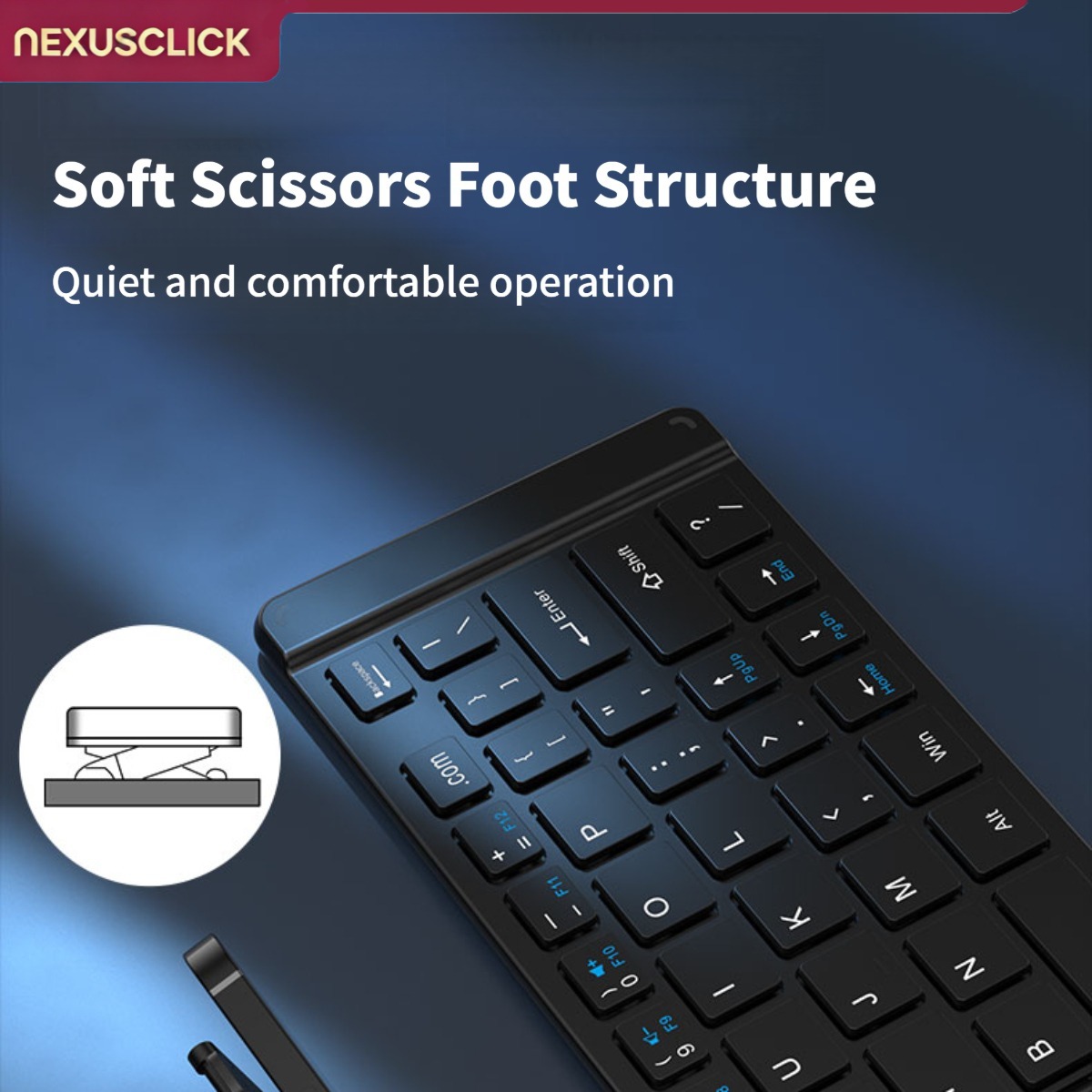 NexusClick New Mini Wireless B - Gaming Keyboard And Mouse Combo Wireless ulasan dan harga
