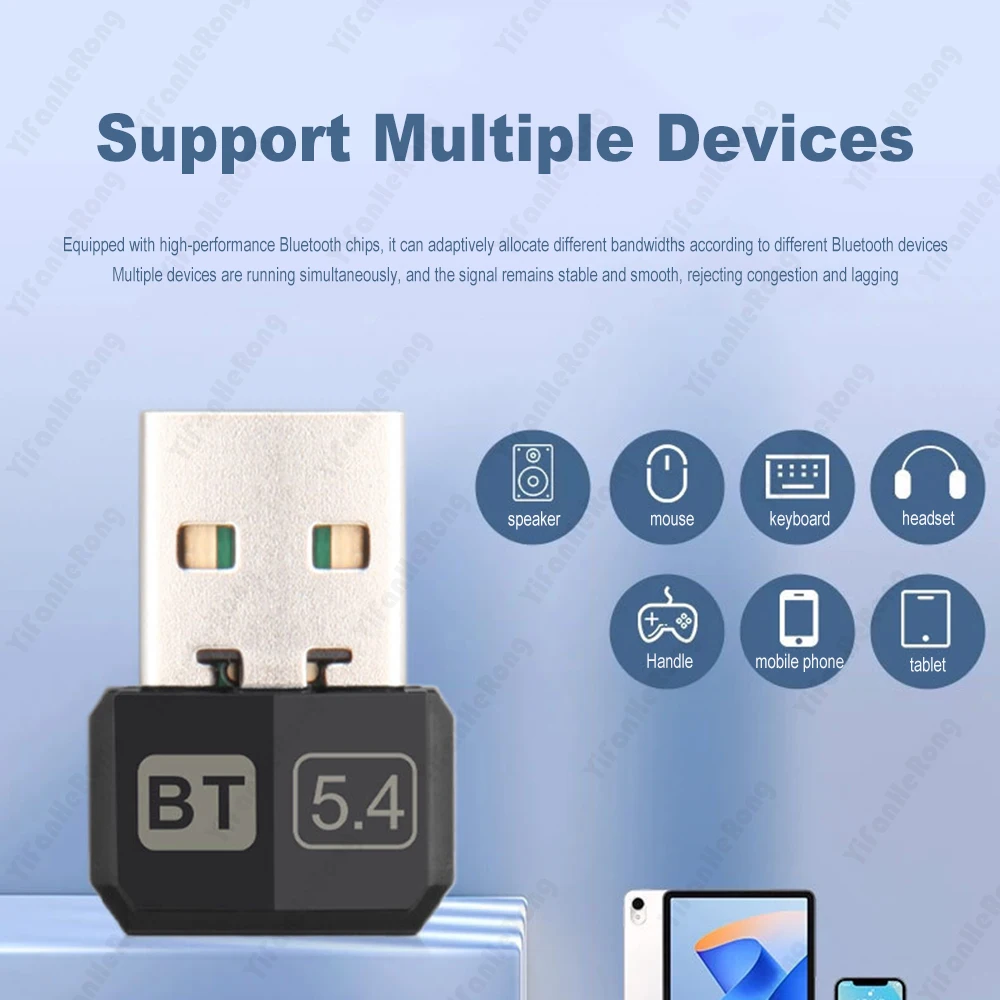 USB BT 5.4 Dongle Adapter for  - Gaming Keyboard Wireless ulasan dan harga