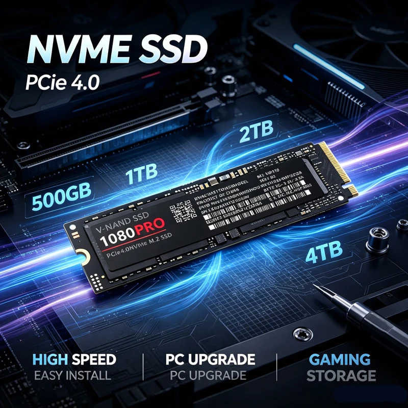 New 1080PRO M.2 2280 NVMe PCIe - Samsung Ssd 980 Pro ulasan dan harga