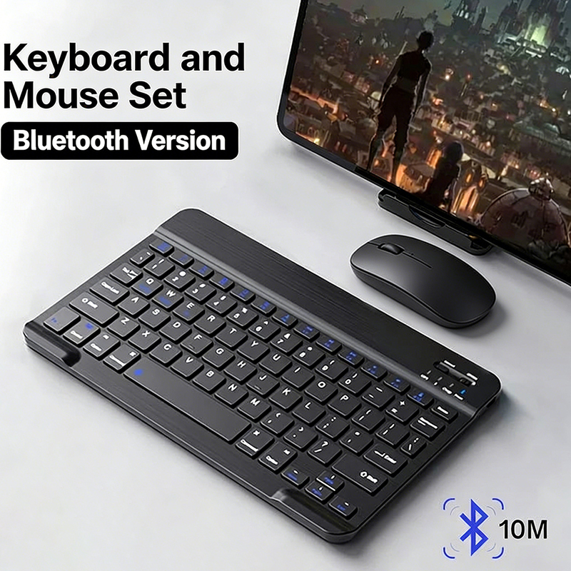 JP-Bluetooth Keyboard and Mous - Gaming Keyboard Wireless ulasan dan harga