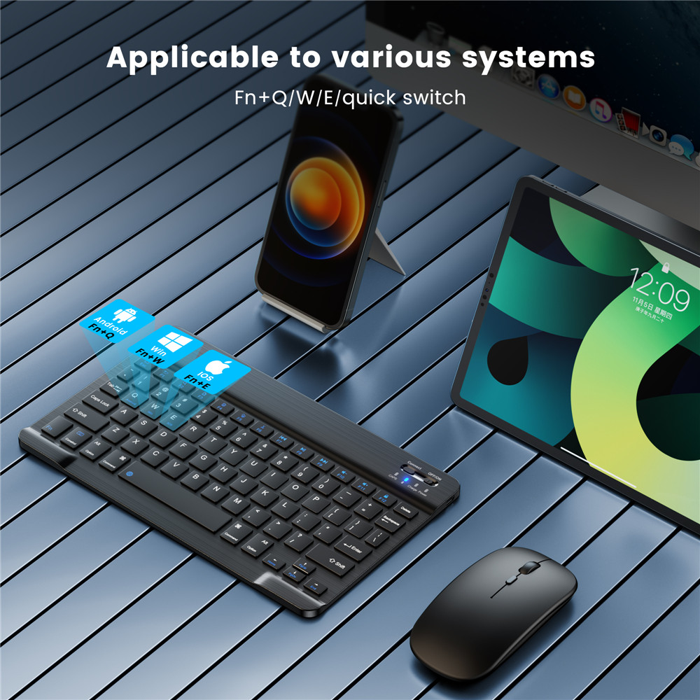 2026 New Wireless Keyboard Blu - Gaming Keyboard Wireless ulasan dan harga