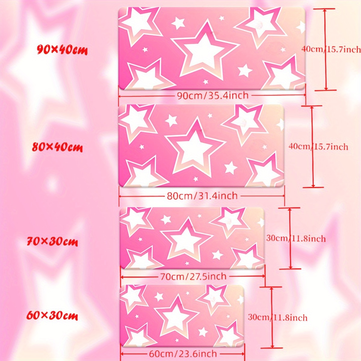 Brand Iron Art Desk Mat Star P - Gaming Keyboard Brand ulasan dan harga