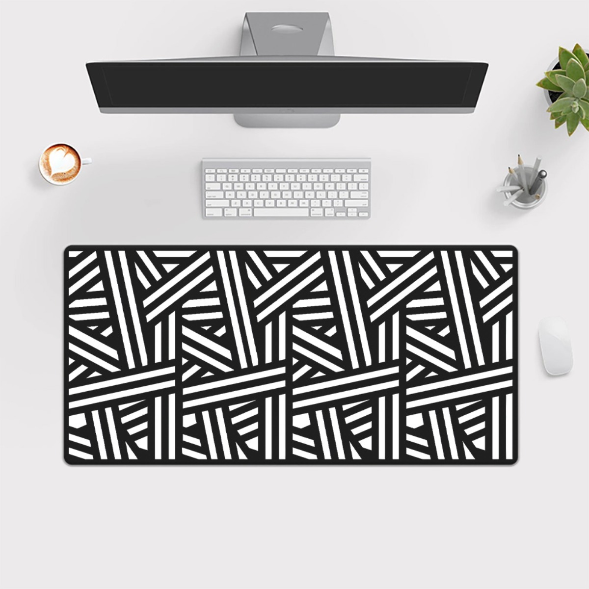 Brand Line Black HD Printed De - Gaming Keyboard Brand ulasan dan harga